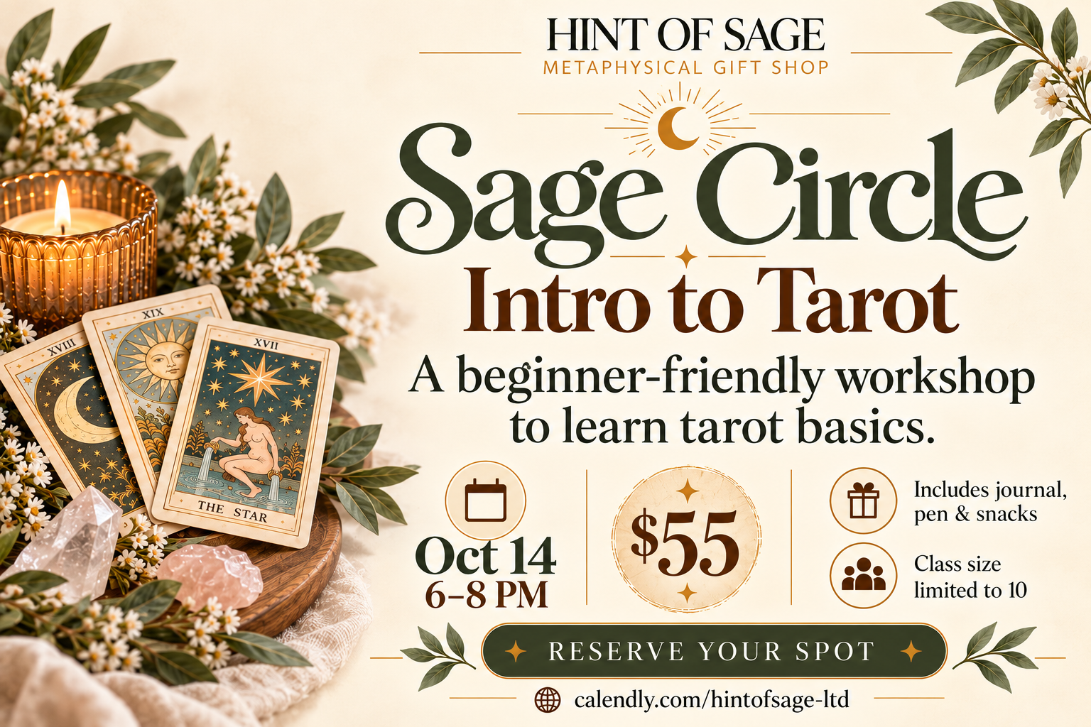 Sage Circle Intro to Tarot